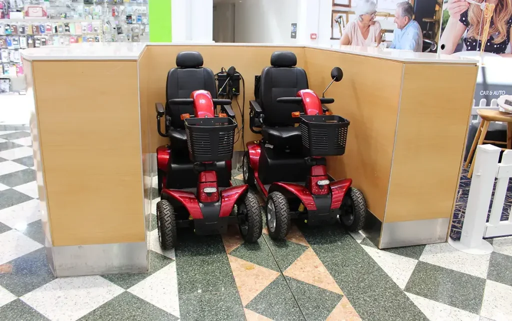 2 Mobility scooters