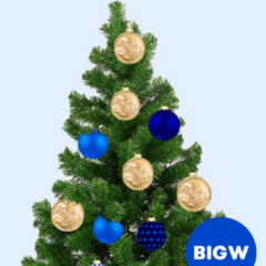 Tree with hanging coins
