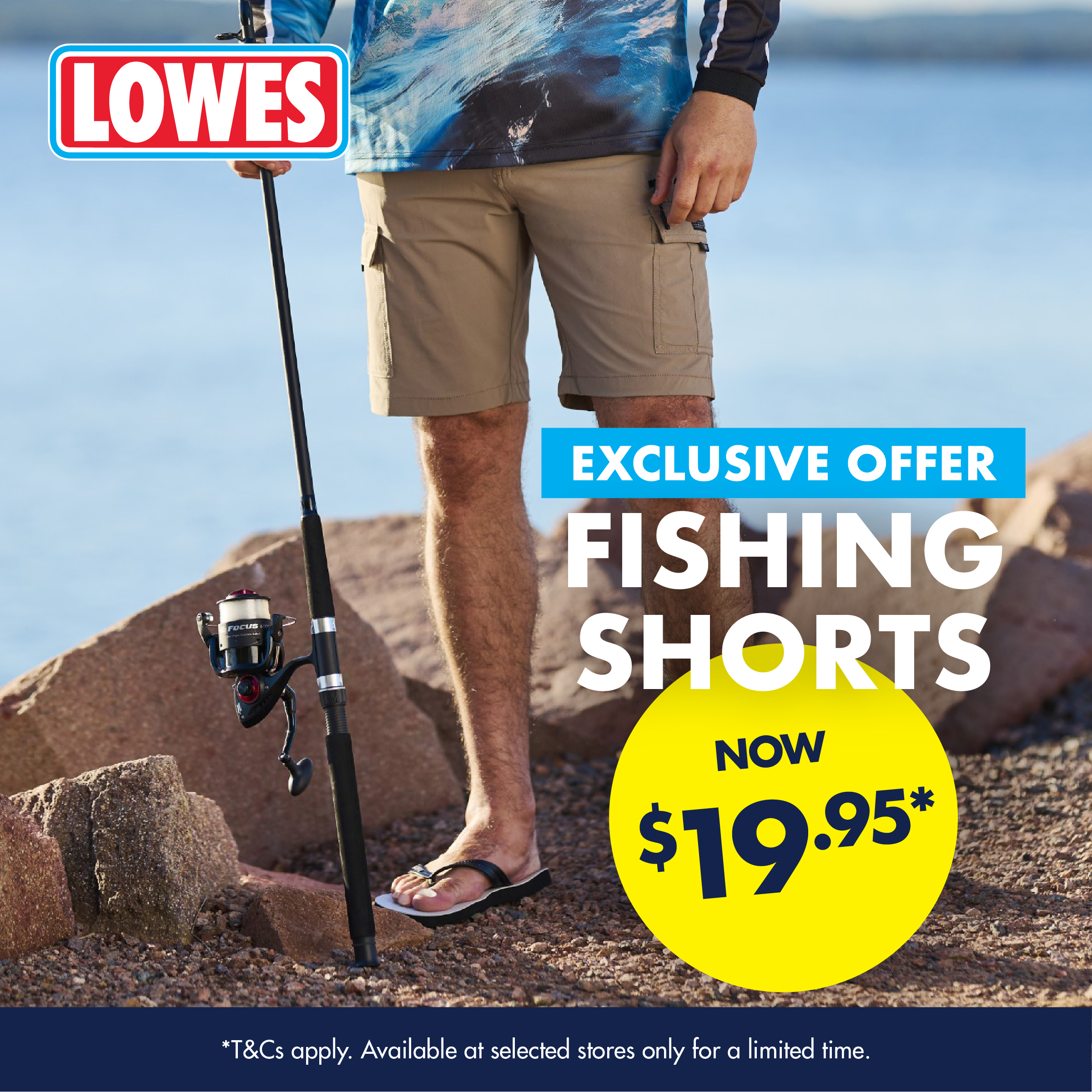 1080X1080 FISHING SHORTS, Clifford Gardens